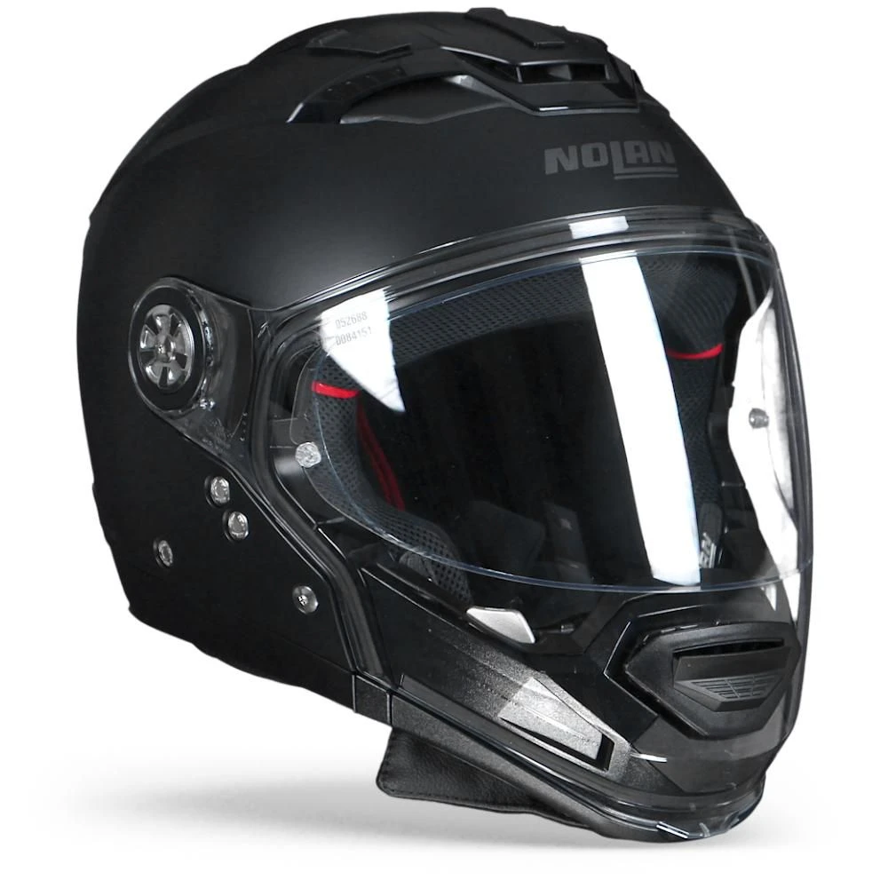 Nolan N70-2 GT Classic 10 Flat Zwart Multihelm 6 Nolan N70-2 GT Classic 10 Flat Zwart Multihelm - Afbeelding 6