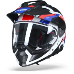 Nolan N70-2 X Grandes Alpes 26 Metal Wit Blauw Rood Multihelm -Scorpion Winkel nolan n70 2 x grandes alpes 026.04 1