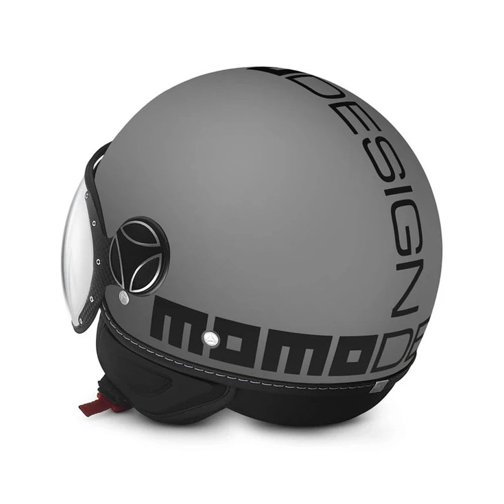 Momodesign Fgtr Classic Momo E2205 Matt Grijs Zwart Jethelm 1 Momodesign Fgtr Classic Momo E2205 Matt Grijs Zwart Jethelm