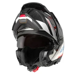 Schuberth E2 Defender Wit Blauw Systeemhelm -Scorpion Winkel product foto 1 7 6