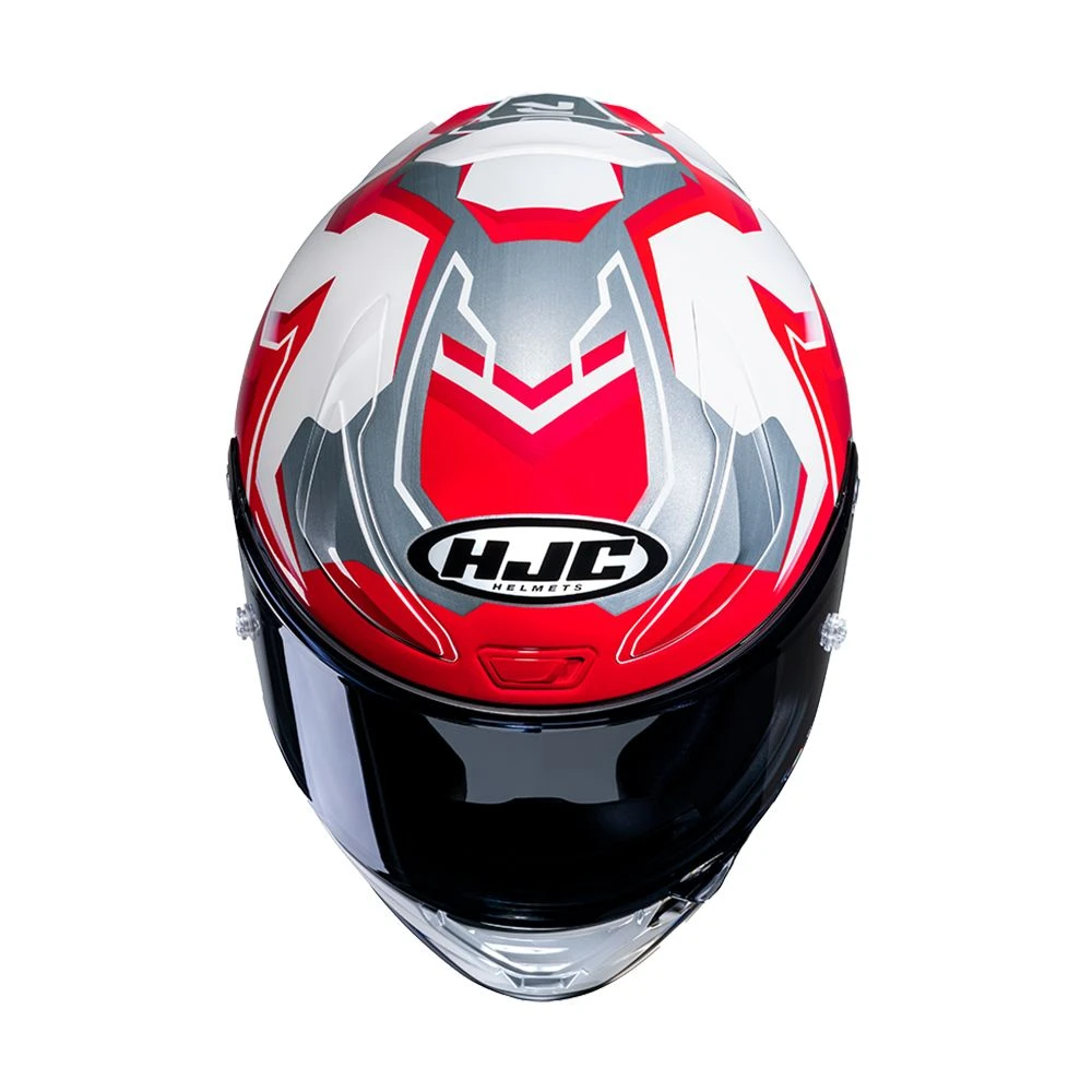 HJC RPHA 1 Nomaro Wit Rood Mc21 Integraalhelm 1 HJC RPHA 1 Nomaro Wit Rood Mc21 Integraalhelm