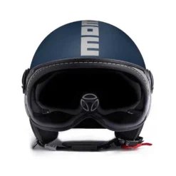 Momodesign Fgtr Evo Momo E2205 Matt Blauw Zilver Jethelm