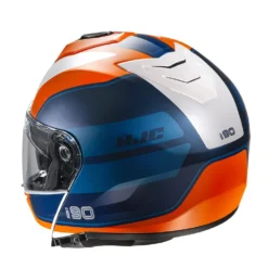 HJC I90 Wasco Blauw Oranje Systeemhelm -Scorpion Winkel product foto 6 5 1