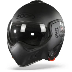 ROOF Boxer V8 Mat Zwart Systeemhelm 10 ROOF Boxer V8 Mat Zwart Systeemhelm -Scorpion Winkel roof boxer v8 matt black frontpage