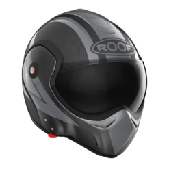 ROOF BoXXer Carbon Dart Donker Zilver Systeemhelm