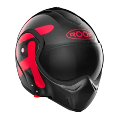 ROOF BoXXer Twin Zwart Rood Systeemhelm -Scorpion Winkel roof boxxer twin black red 2