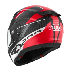 ROOF RO200 Carbon Falcon Rood Wit Integraalhelm -Scorpion Winkel roof ro200 carbon falcon red white 3
