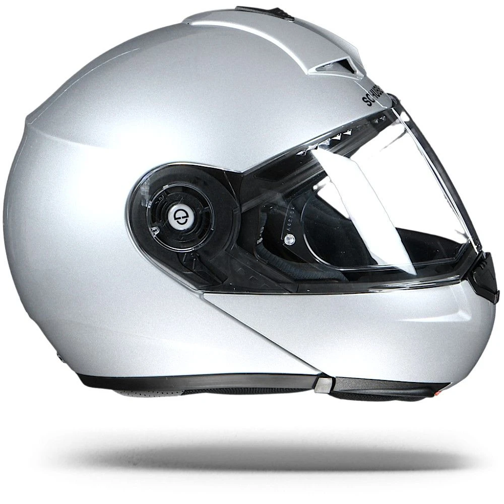 Schuberth C3 Pro Glans Zilver Systeemhelm 1 Schuberth C3 Pro Glans Zilver Systeemhelm