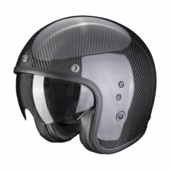 Scorpion Belfast Carbon Evo Solid Zwart Jethelm