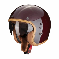 Scorpion Belfast Carbon Evo Solid Rood Jethelm