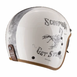 Scorpion Belfast Evo Pique Cream-Zwart Jethelm