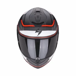 Scorpion Exo-1400 Evo Air Vittoria Matt Zwart-Wit Integraalhelm