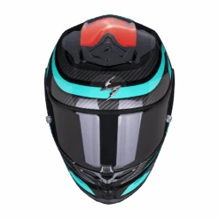 Scorpion Exo-R1 Evo Air Vatis Zwart-Blauw-Rood Integraalhelm