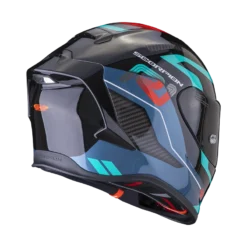 Scorpion Exo-R1 Evo Air Vatis Zwart-Blauw-Rood Integraalhelm -Scorpion Winkel scorpion exo r1 evo air vatis black blue red 3