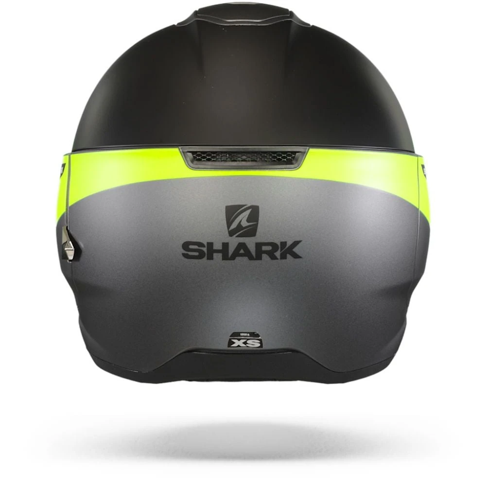 Shark Citycruiser Karonn Mat Antraciet Geel Zwart AYK Jethelm 1 Shark Citycruiser Karonn Mat Antraciet Geel Zwart AYK Jethelm