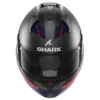 Shark Evo ES Kryd Mat Antraciet Blauw Rood ABR Systeemhelm