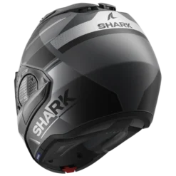 Shark Evo GT Tekline Mat Antraciet Chrom Zilver AUS Systeemhelm 5 Shark Evo GT Tekline Mat Antraciet Chrom Zilver AUS Systeemhelm -Scorpion Winkel shark evo gt tekline mat anthracite chrom silver aus 2