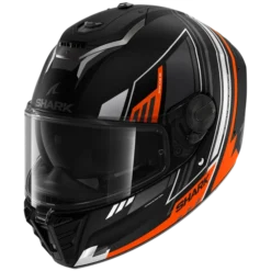 Shark Spartan RS Byhron Mat Zwart Oranje Chrome KOU Integraalhelm