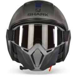 Shark Street Drak Tribute Rm Mat Antraciet Chrom Blauw AUB Jethelm 9 Shark Street Drak Tribute Rm Mat Antraciet Chrom Blauw AUB Jethelm -Scorpion Winkel shark street drak tribute rm mat0anthracite chrome blue aub.01