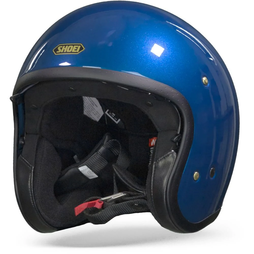 Shoei J.O Laguna Blauw Jethelm 4 Shoei J.O Laguna Blauw Jethelm - Afbeelding 4