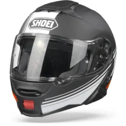 Shoei Neotec II Separator TC-5 Mat Zwart Wit Rood Systeemhelm -Scorpion Winkel shoeineotec2separatortc 5blackwhitered frontpage