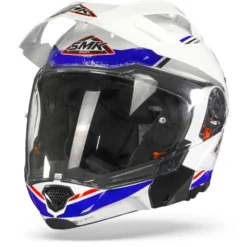 SMK Hybrid Evo Tide Wit Blauw Multihelm -Scorpion Winkel smk hybrid evo tide white blue frontpage